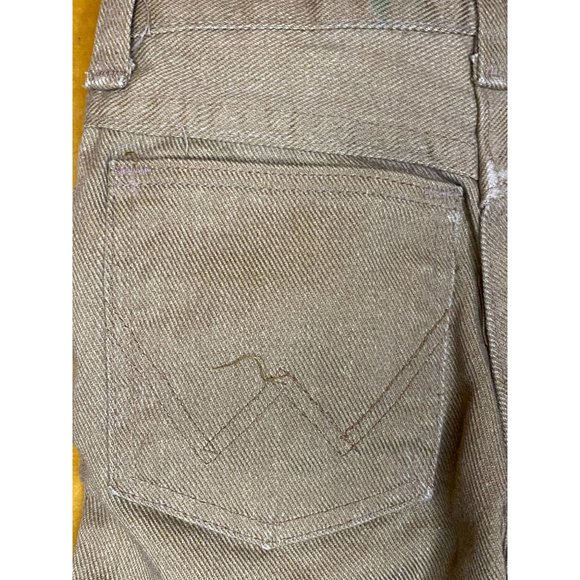 VINTAGE WRANGLER JEANS - Toddler - Brown - Bell Bottom - Size 2 Slim - Pockets - Picture 9 of 11